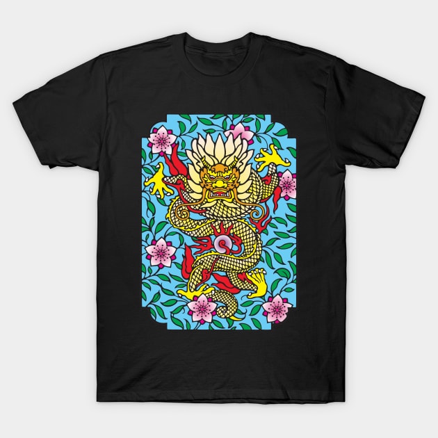 Chinese Dragon T-Shirt by This and That Designs